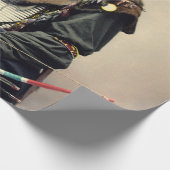 Vintage Photo Native American Lakota Indian Chief ラッピングペーパー (角)