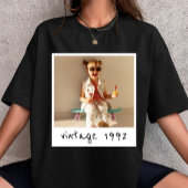 Vintage Photo Nostalgic Birthday Custom Year Tシャツ