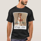 Vintage Photo Nostalgic Birthday Custom Year Tシャツ (正面)