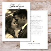 Vintage Photo overlay  サンキューカード