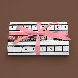 Vintage Photography Film Negative Frame ラッピングペーパー