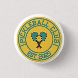 Vintage Pickleball Club Est. 2024 Emblem 缶バッジ