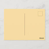 Vintage Pin-Up Power Shout ポストカード (裏面)