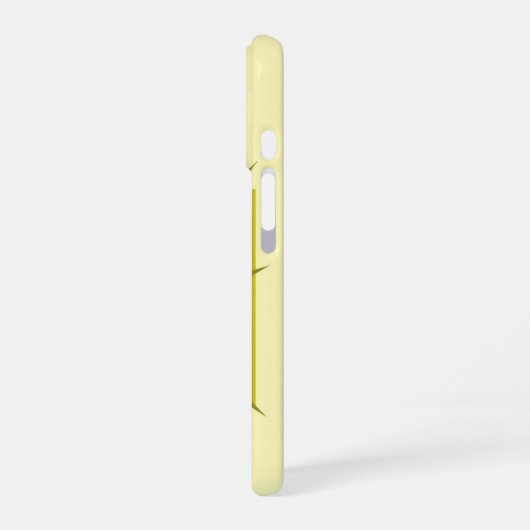 Vintage Pineapple on Block iPhone 16ケース (左側面)