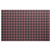 Vintage Pink & Black Buffalo Plaid ファブリック (ファットクウォーター)