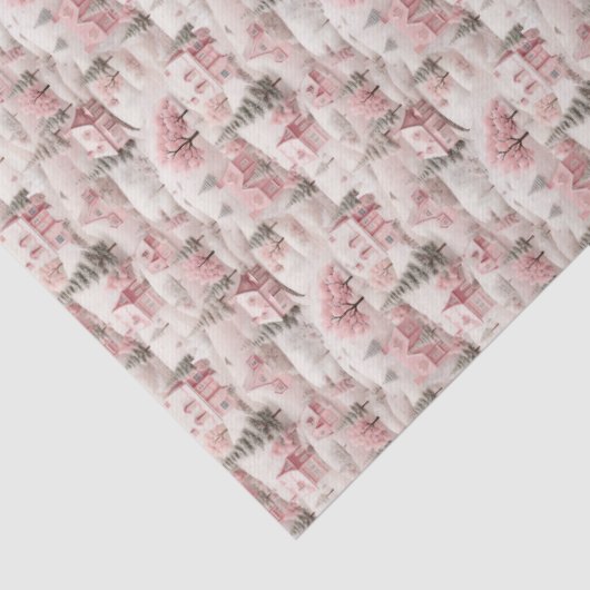 Vintage Pink Christmas  薄葉紙 (詳細)