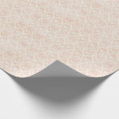 Vintage Pink Coquette Wrapping Paper ラッピングペーパー (角)