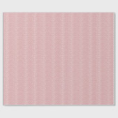 Vintage Pink Diamond Coquette Wrapping Paper ラッピングペーパー (フラット)