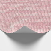 Vintage Pink Diamond Coquette Wrapping Paper ラッピングペーパー (角)