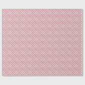 Vintage Pink Diamond Coquette Wrapping Paper ラッピングペーパー (フラット)