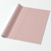 Vintage Pink Floral Coquette Wrapping Paper ラッピングペーパー (アンロールド)