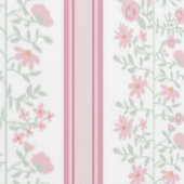 Vintage Pink Floral Wildflowers Coquette Nursery 壁紙 (縫い目)