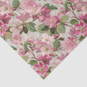 Vintage Pink Flowers Decoupage 薄葉紙 (詳細)