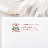 Vintage Pink Nutcracker Wonderland ラベル (インサイチュ)