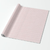 Vintage Pink Plaid Gingham Coquette Wrapping Paper ラッピングペーパー (アンロールド)