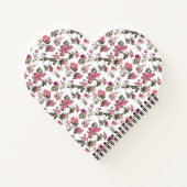 Vintage Pink Roses ノートブック (裏面)