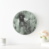 Vintage Pirates, Captain Goldsack by Howard Pyle ラージ壁時計 (ホーム)