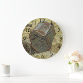 Vintage Pirates, William Kidd Burying Treasure ラージ壁時計 (ホーム)