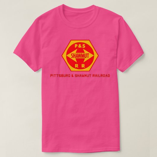 Vintage Pittsburgh and Shawmut Railroad Tシャツ (デザイン正面)