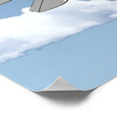 Vintage Plane ポスター (角)