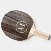 Vintage Planks Monogram 卓球ラケット (横)