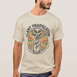 Vintage Plant Propagator Badge Tシャツ