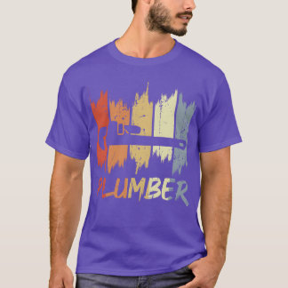 Vintage Plumber funny Tシャツ
