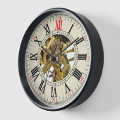 Vintage Pocket watch design wall clock 壁時計 (傾斜)