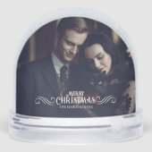 Vintage Poem Dark Academia Photo Snowglobe (裏面)
