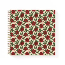 Vintage Poinsettia Holiday 