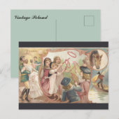 Vintage Poland ポストカード (正面/裏面)