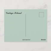 Vintage Poland ポストカード (裏面)