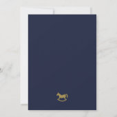 Vintage Polo Teddy Bear Birthday Party Invitation 招待状 (裏面)