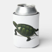 Vintage pond turtle 缶クーラー (缶正面)