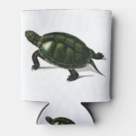 Vintage pond turtle 缶クーラー