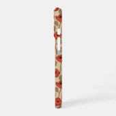 Vintage Poppy Bouquet iPhone 16ケース (左側面)