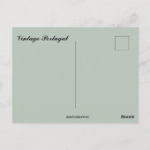 Vintage Portugal ポストカード (裏面)