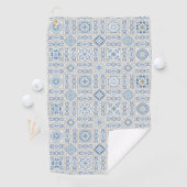 Vintage Portugal Azulejo traditional ゴルフタオル (インサイチュ)