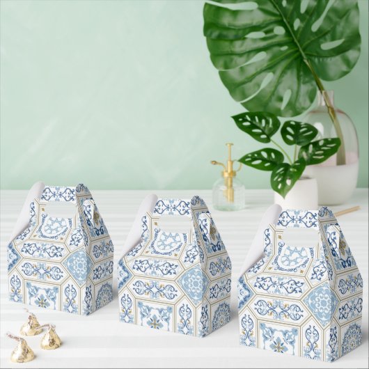 Vintage Portugal Azulejo traditional フェイバーボックス (複数)