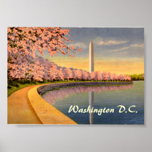 Vintage Poster、ワシントンDC ポスター