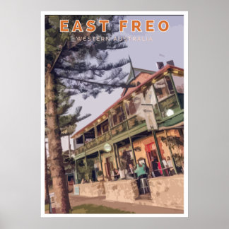 Vintage Poster – 西オーストラリア州フレマントル ポスター