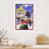 Vintage Poster Print Mont TREMBLANT Canada ポスター (キッチン)