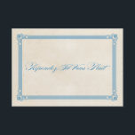 Vintage Poster Red, White & Blue結婚 & RSVP<br><div class="desc">クリームの背景を持つ赤結婚、白と青の応答カードは淡い色の、手の込んだスクリプト要素、装飾的なバナー、星とアンパサンドを含む古い時間文字のデザインとファッションド、古いヴィンテージを持つ。招待ファンシーはインスパイアヴィンテージデザインとポスタースタイリッシュの両方で。文字読：正面に「Repondez S'il Vous Plait」、背面には個人文字が後を追「The Favy of a Reply is Requested by」。この招待スイートは、履歴、ヴィンテージ、またはお洒落披露宴のみの結婚式招待状を探している人に最適でユニークす。</div>