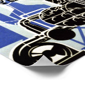 Vintage Poster - Work With 気に -  POSTER ポスター (角)