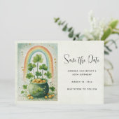 Vintage Pot of Gold and Rainbow セーブザデート (スタンド正面)