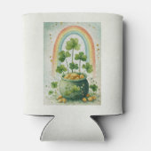 Vintage Pot of Gold and Rainbow 缶クーラー (裏面)