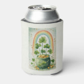 Vintage Pot of Gold and Rainbow 缶クーラー (缶裏面)