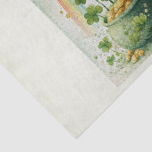 Vintage Pot of Gold and Rainbow 薄葉紙 (詳細)