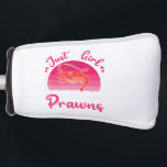 Vintage Prawn Fish Lover Just A Girl Who Loves Pra ゴルフヘッドカバー<br><div class="desc">Vintage Prawn Fish Lover Just A Girl Who Loves Prawns</div>