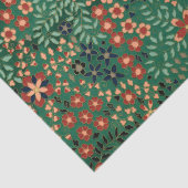 Vintage pretty Japanese floral pattern 薄葉紙 (詳細)